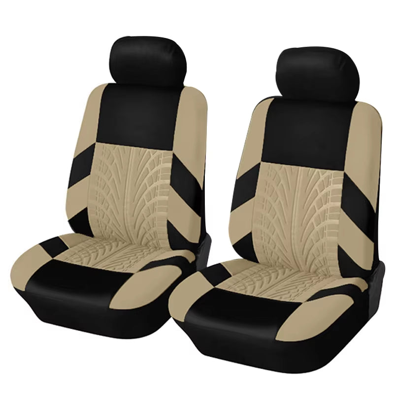 Customized Four Seasons Universal Polyester Full Set Car Seat Covers