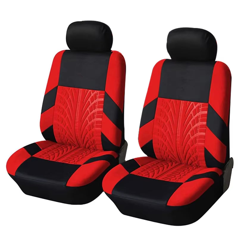 Customized Four Seasons Universal Polyester Full Set Car Seat Covers