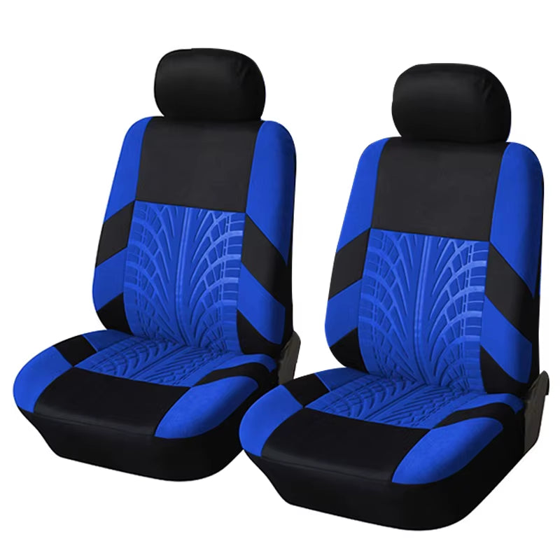Customized Four Seasons Universal Polyester Full Set Car Seat Covers